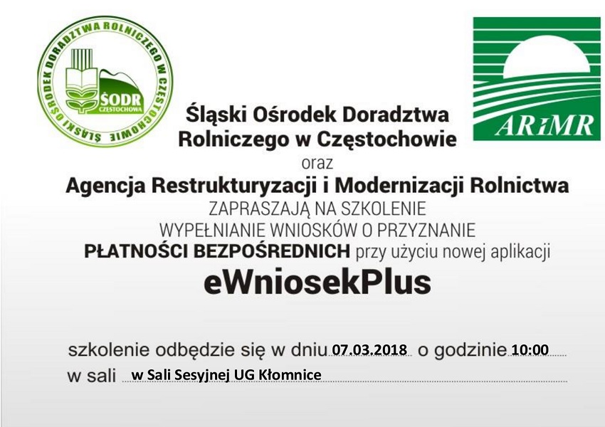 Szkolenie!