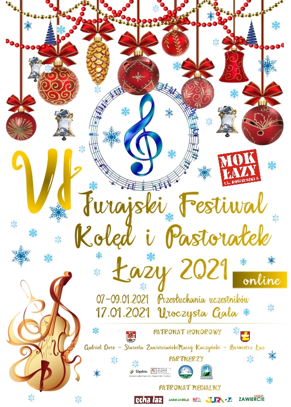 VI Jurajski Festiwal Kolęd i Pastorałek Łazy 2021