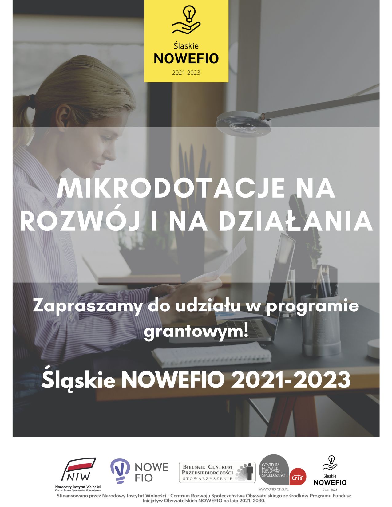 ulotka Mikrodotacja na rozwój i działania