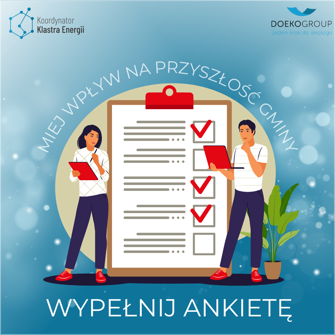 Zaproszenie Koordynatora Klastra Energii do wypełnienia ankiety