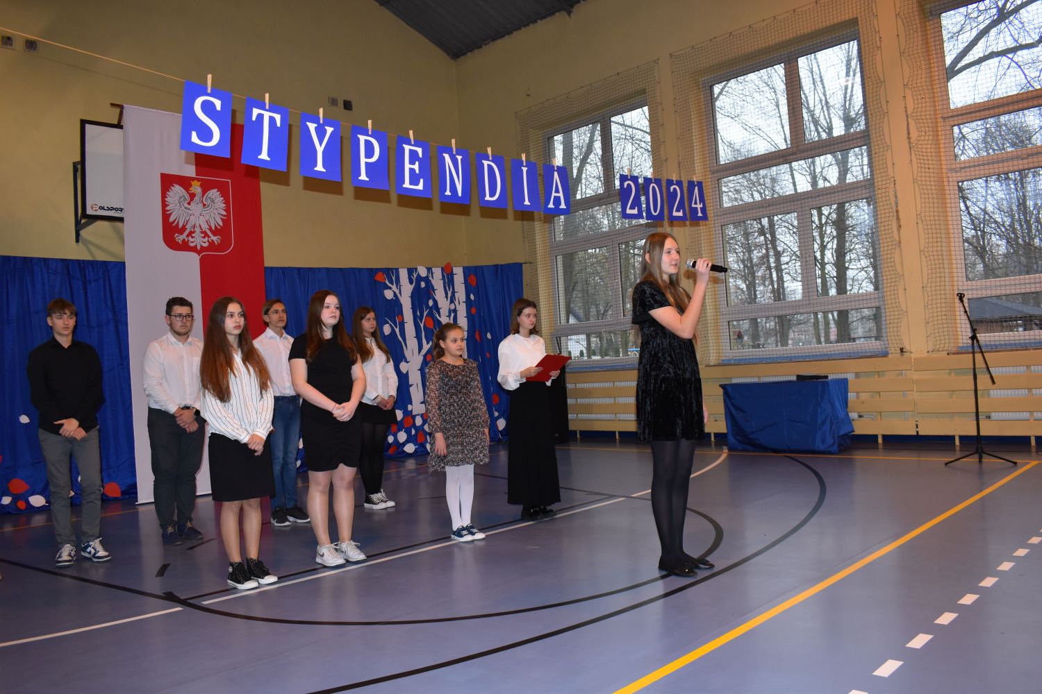 Uroczyste wręczenie stypendiów Wójta Gminy Kłomnice w 2024r.
