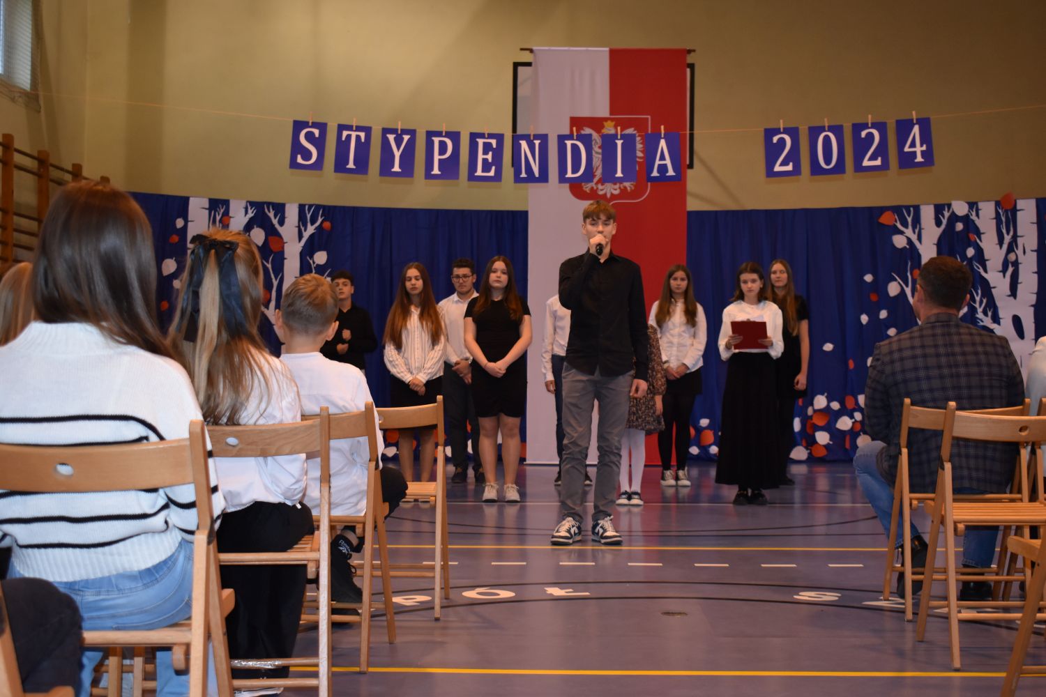 Uroczyste wręczenie stypendiów Wójta Gminy Kłomnice w 2024r.