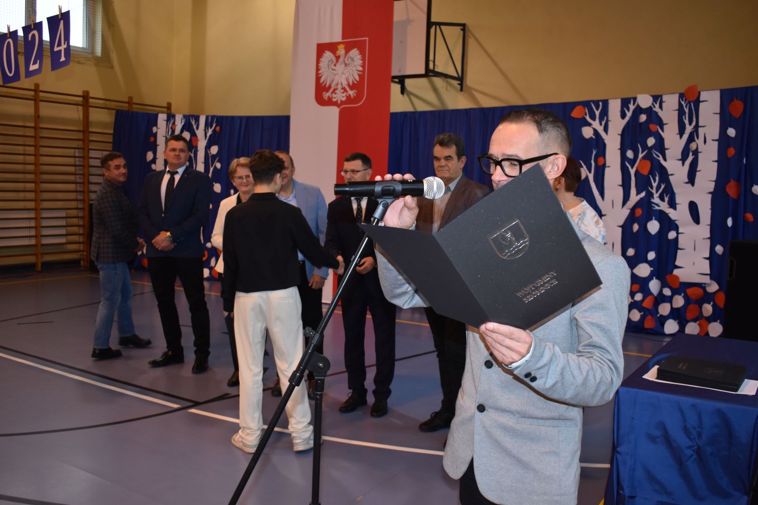 Uroczyste wręczenie stypendiów Wójta Gminy Kłomnice w 2024r.