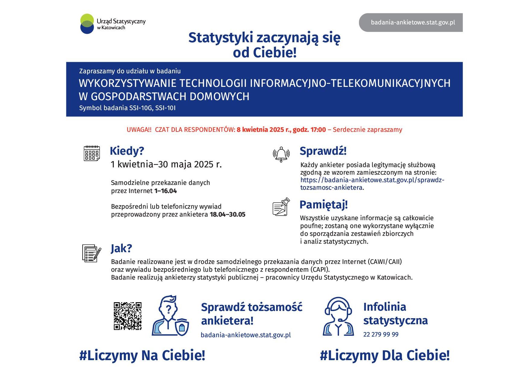 Badania ankietowe GUS, szczegóły: https://badania-ankietowe.stat.gov.pl/