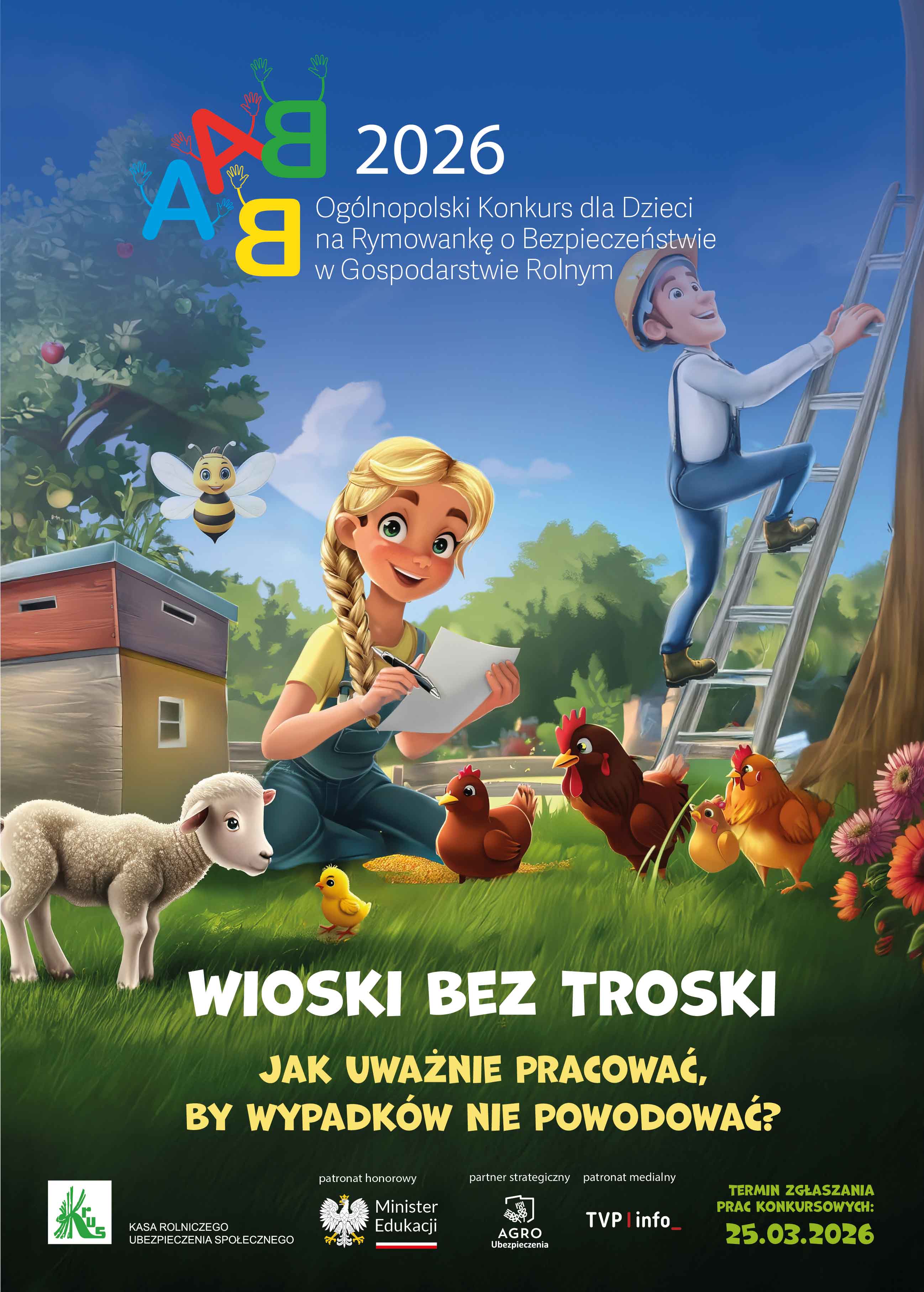 Rymuj o bezpieczeństwie w gospodarstwie rolnym 