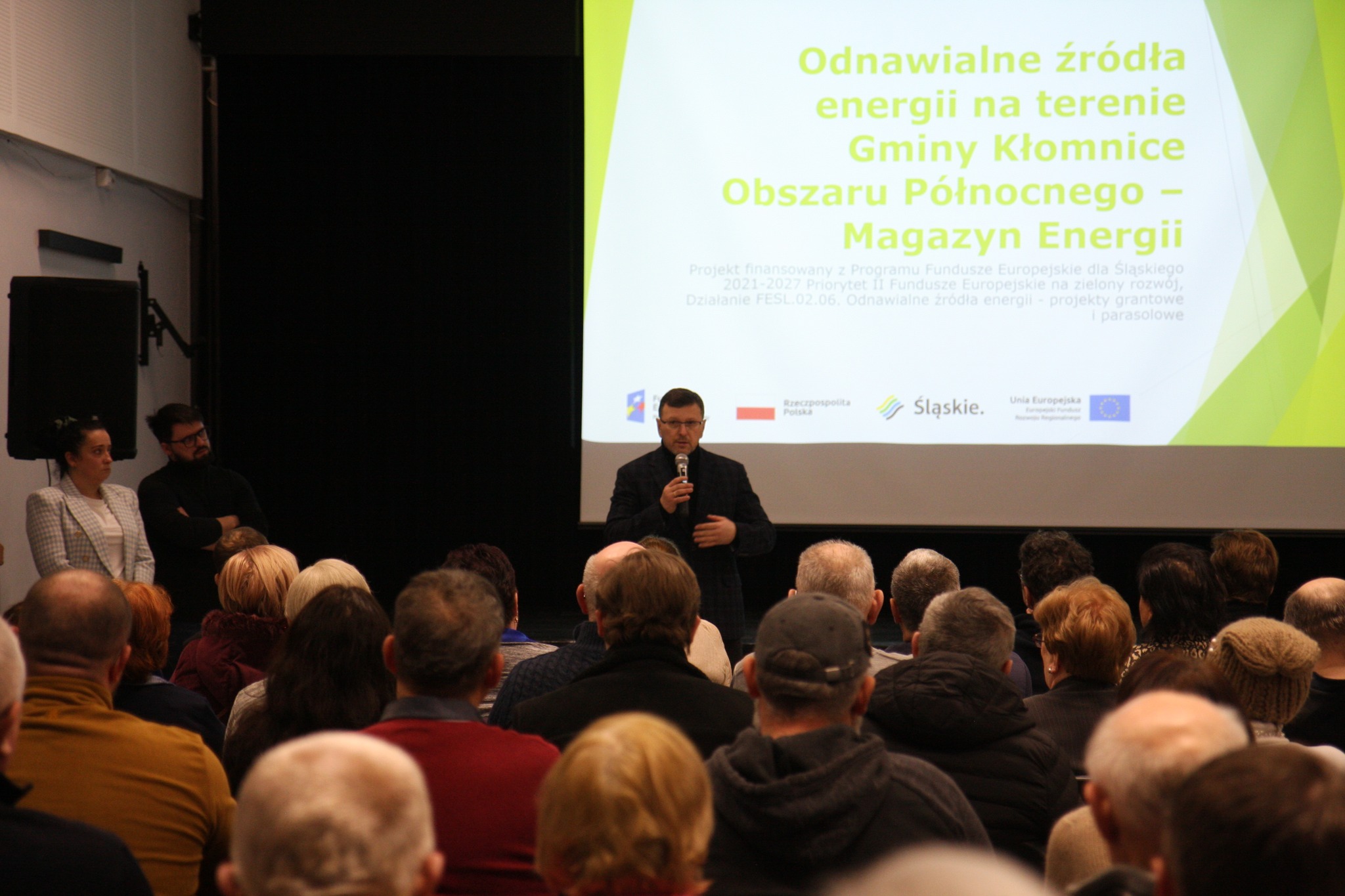 Spotkanie dot. projektu: Odnawialne źródła energii na terenie Gminy Kłomnice Obszaru Północnego – Magazyny Energi