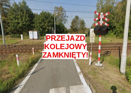 Zamknięcie przejazdu drogowo-kolejowego